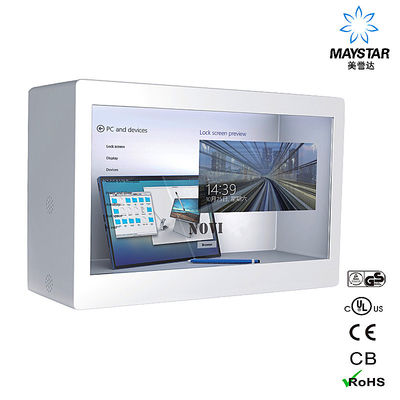 中国 高リゾリューションの透明な液晶のディスプレイ・ケース、透明な表示ショーケース サプライヤー