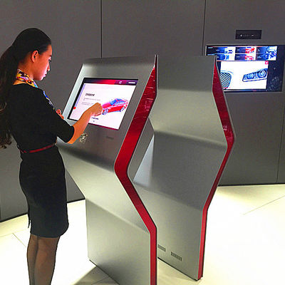 中国 42インチのタッチ画面のキオスク、中タッチ画面の相互表示人間の特徴をもつシステム サプライヤー