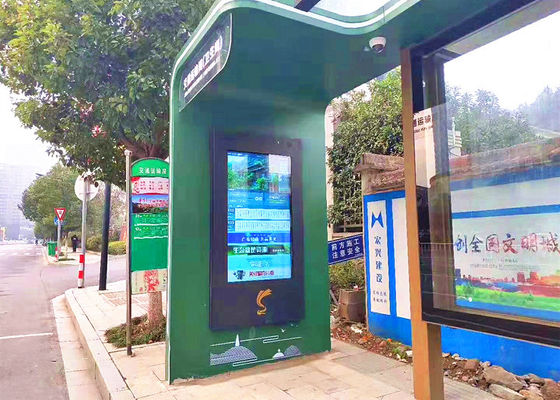 中国 デジタル大きい屋外の表記はバス停の広告のための1920*1080決断を表示します サプライヤー
