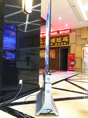 中国 ガラス広告の透明な表示パネル、OLEDはタッチ画面の表示を取り除きます サプライヤー