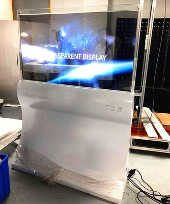 中国 屋内透明で適用範囲が広いOLEDの表示/多接触広告のキオスクの表示 サプライヤー